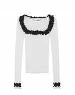 OPÉRASPORT Rosie Seamless Top - White