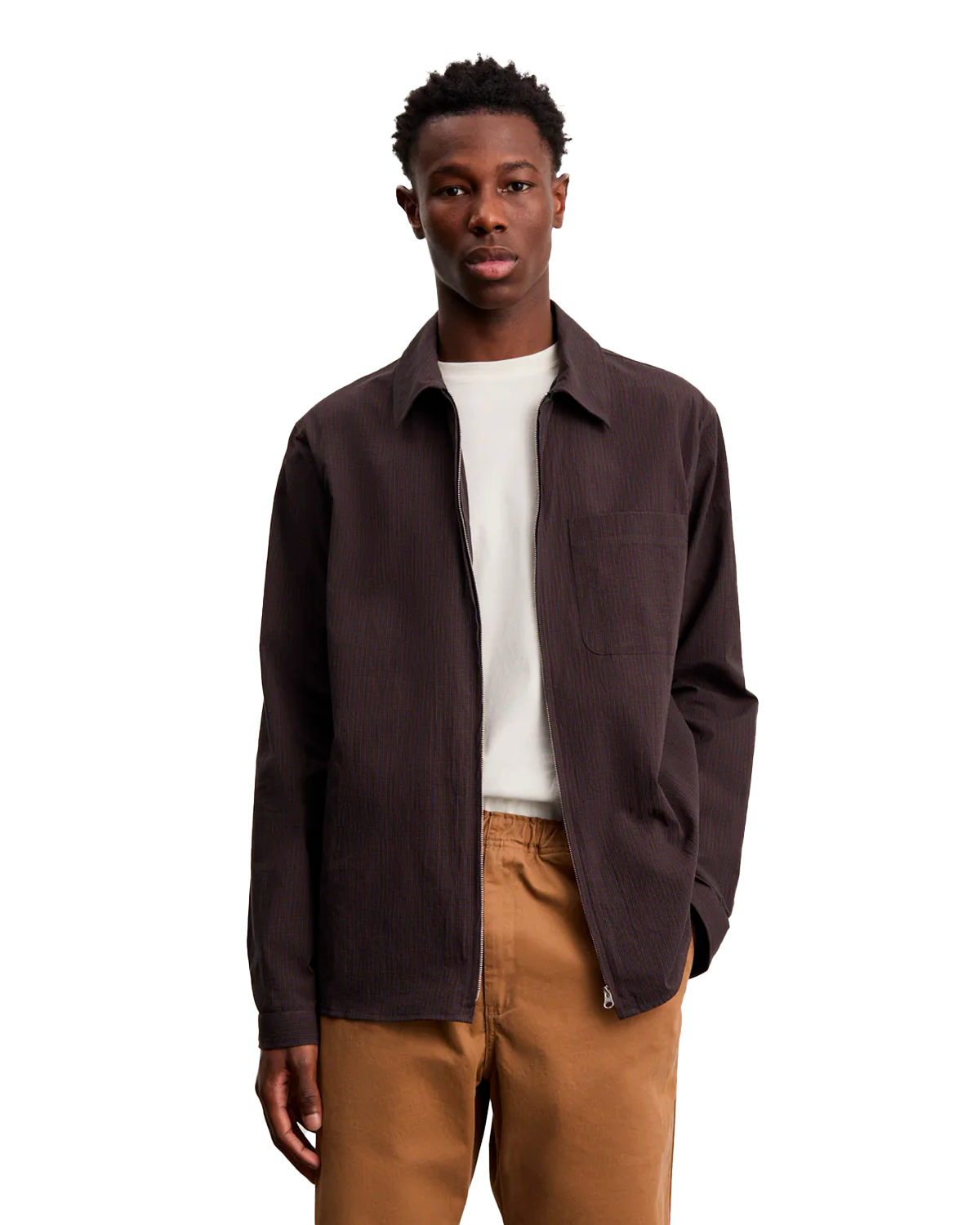 ANOTHER ASPECT Zip Shirt 1.0 - Kon Cairo Check