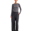 ROHE Wide Leg Trousers - Grey