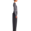 ROHE Wide Leg Trousers - Grey