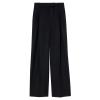 RÓHE Mid Waist Tailored Trousers - Black