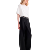 ROHE Mid Waist Tailored Trousers - Black