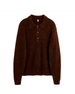 SUNFLOWER Mohair Polo - Brown
