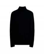 Sunflower A25 Merino Rib Turtle Neck - Black