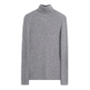 Sunflower A25 Merino Rib Turtle Neck - Grey Melange