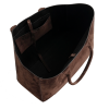 KONÉ Large Filippo Bag - Palissandro Suede