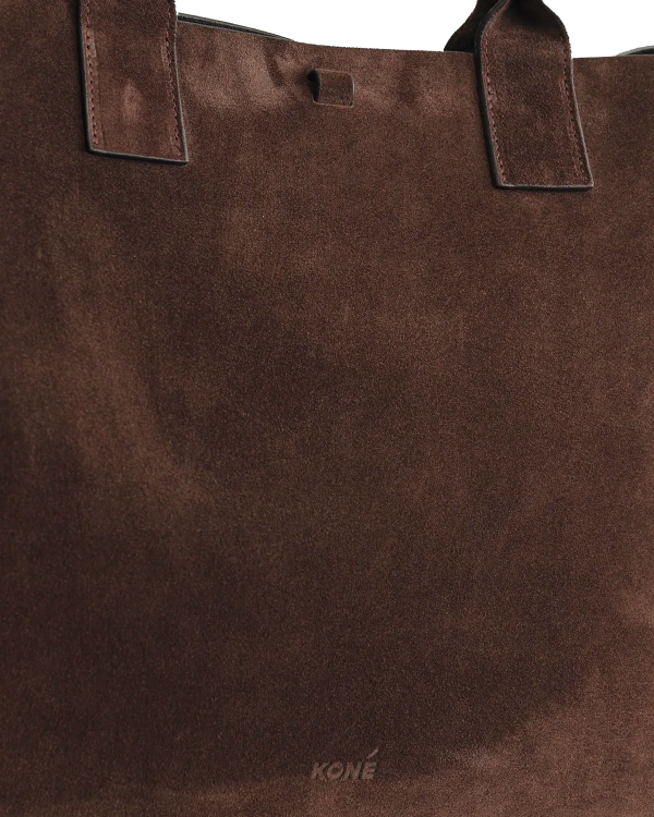 KONÉ Large Filippo Bag - Palissandro Suede