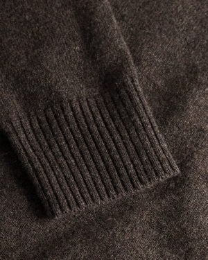 Norse Standard Lambswool Sweat - Brown