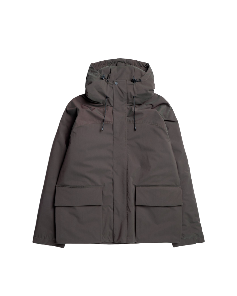 NORSE PROJECTS Herluf Alpinix Merino Jacket - Seal Brown
