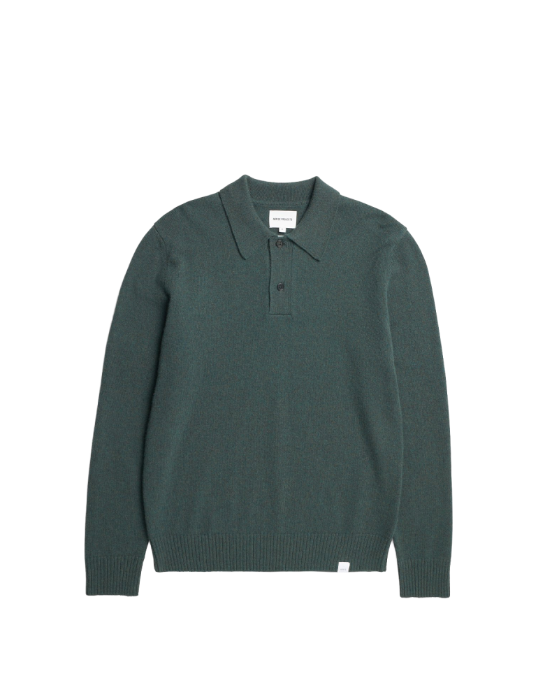NORSE PROJECTS Standard Merino Polo - Forrest