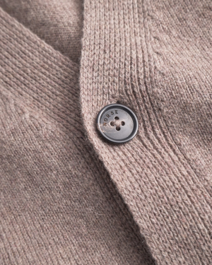 NORSE PROJECTS Standard Merino Cardigan - Clay