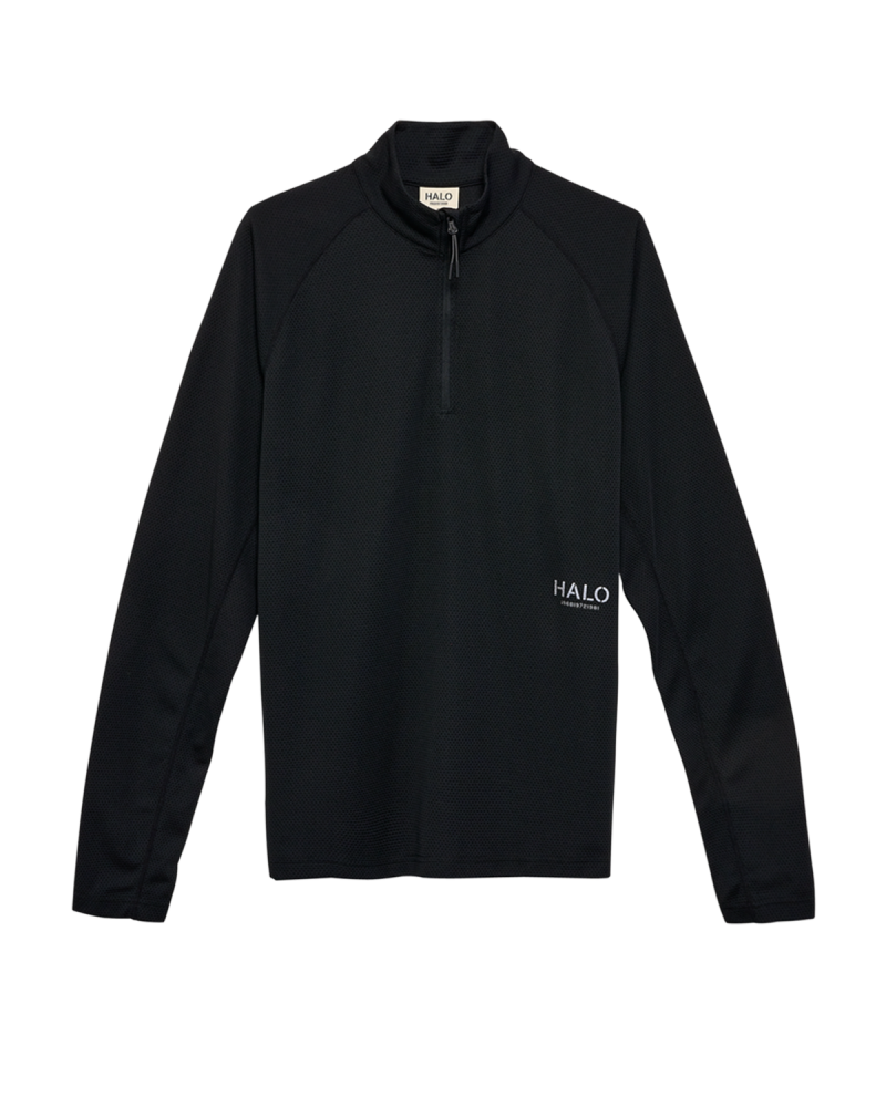 Sorona Half Zip - Black