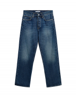 Sunflower Loose Jeans - Dark Blue Worn