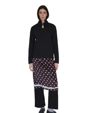 BY SIGNE Alice Polo - Black