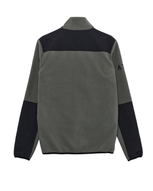 HALO Blocked Zip Fleece - Gunmetal