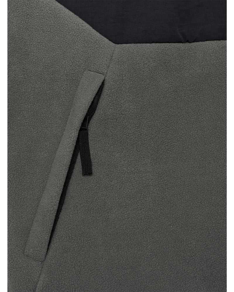 HALO Blocked Zip Fleece - Gunmetal