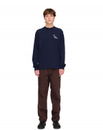 PALMES Piano LS T- Shirt - Navy