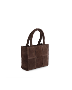 LUNA MOON Mini Tote Cervino Vista - Chocolate Brown