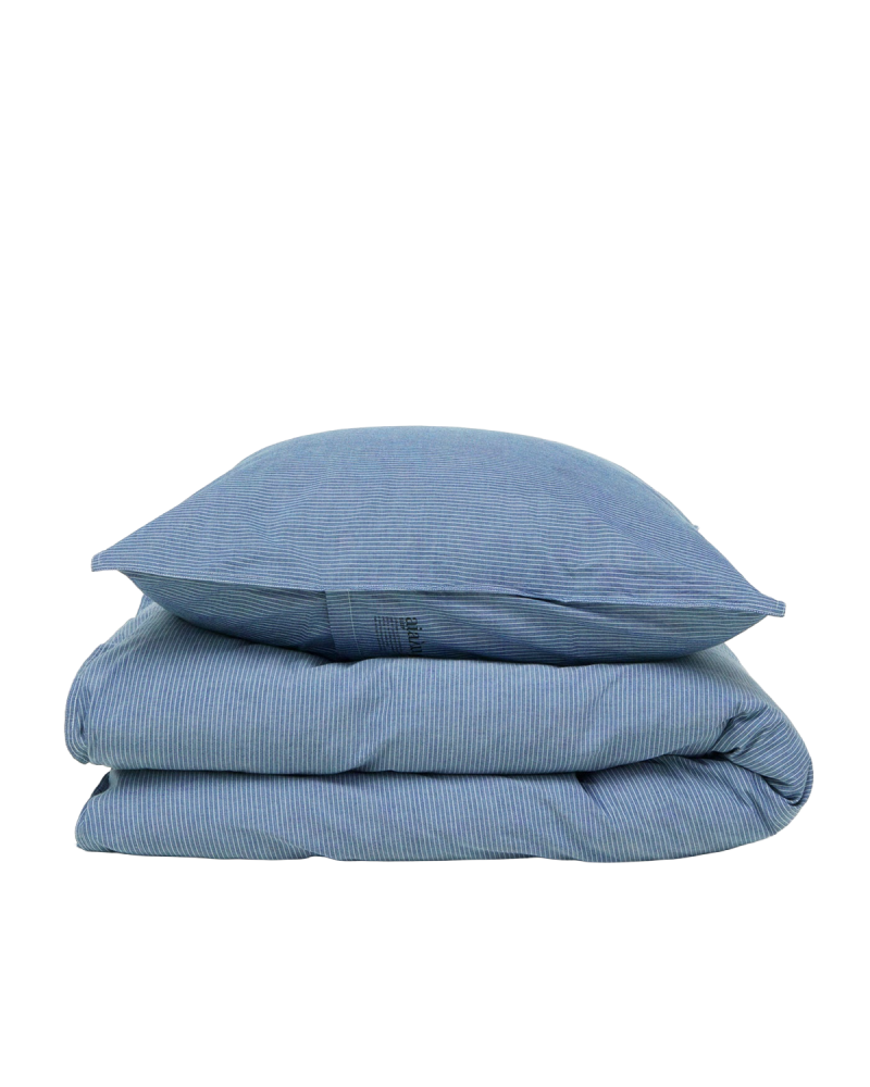 AIAYU Duvet Set Letto - Mix Blue