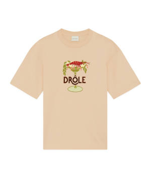 DRÔLE DE MONSIEUR T-shirt Lobster Cup - Beige