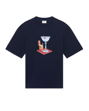 DRÔLE DE MONSIEUR T-shirt Cocktail - Navy