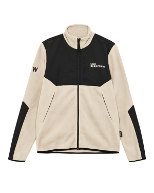 HALO Blocked Zip Fleece - Oyster Gray