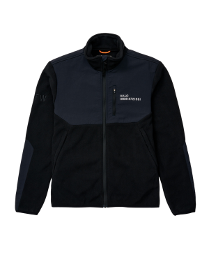 HALO Blocked Zip Fleece - Black