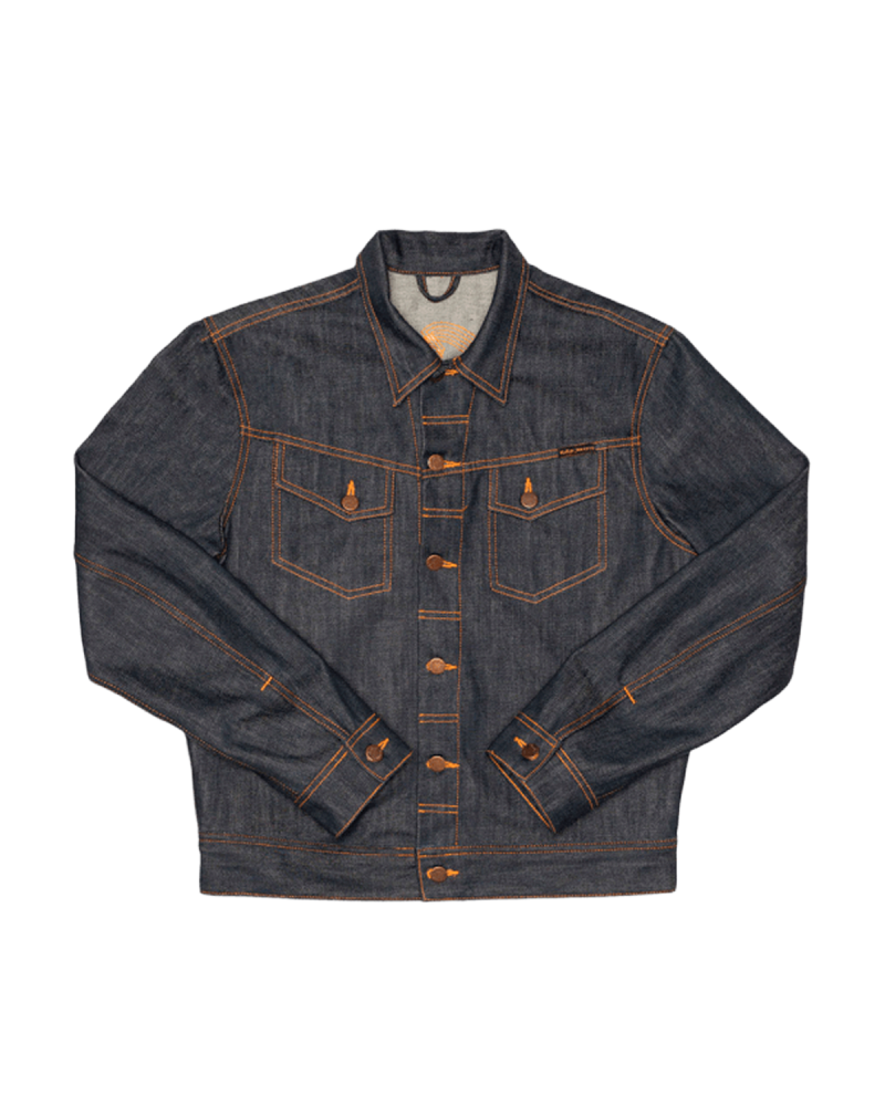 NUDIE Conny Denim Jacket Sunburns - Blue