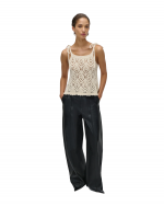 IVY OAK Felipa Knit Strap Top - Ecru