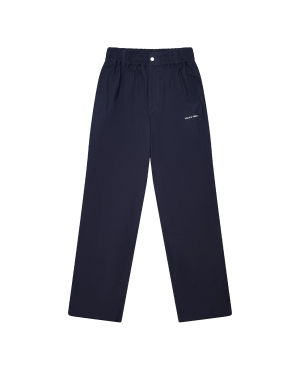 BRAMAS FRUIT Ripstop Text Logo Pants - Navy