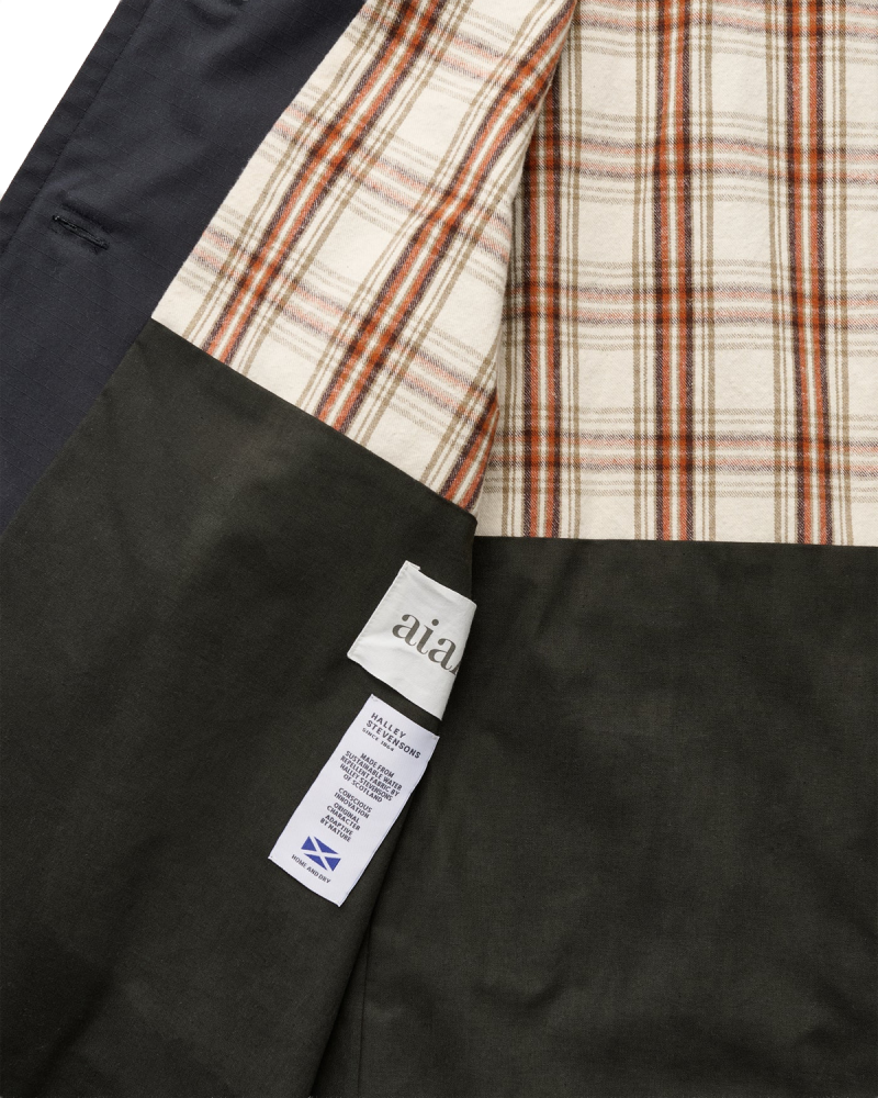 AIAYU Jamie Jacket Ripstop Oilskin - Antracite