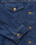 AIAYU Cleo Denim Jacket - Mid Blue