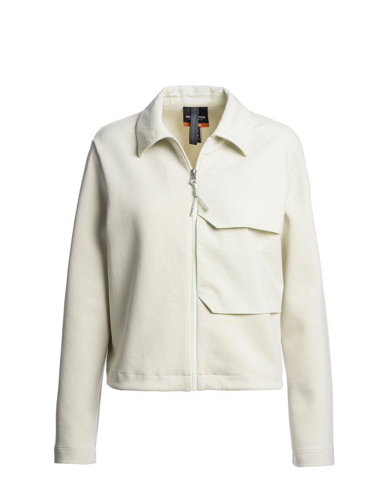 Artboard 1 – Parajumpers-patch på ærmet. – Farve: Mossy Chalk. Parajumpers Jelka Woman - Mossy Chalk