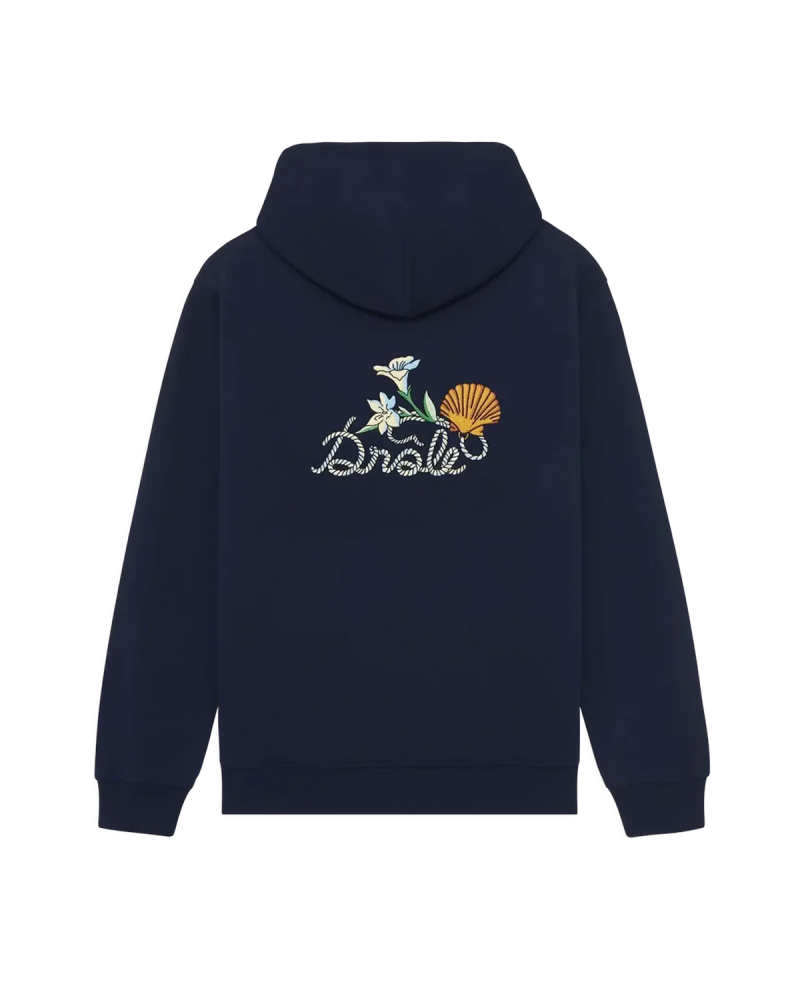 DRÔLE DE MONSIEUR Hoodie Shell - Navy