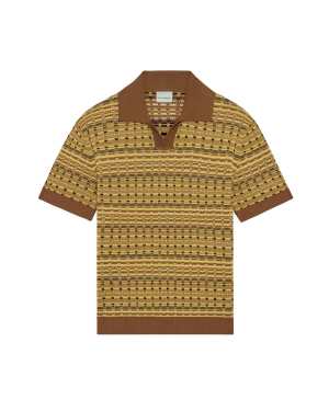 DRÔLE DE MONSIEUR Polo Maille Coogie - Yellow