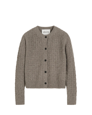 AIAYU Dipti Cardigan - Pure Soil