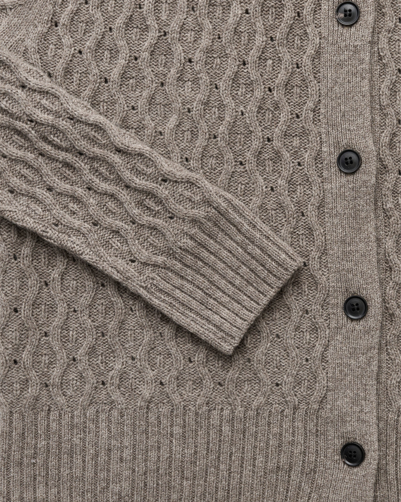 AIAYU Dipti Cardigan - Pure Soil