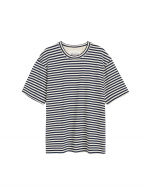 AIAYU Lui Circular Striped Tee - Mix Night