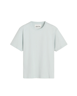 Aiayu Classic Circular Tee l - Mint Blue