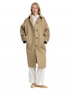 AIAYU Jo Coat Twill - Classic Khaki