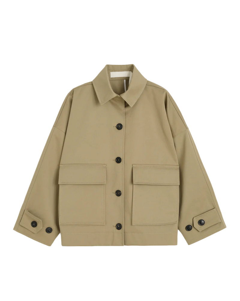 Artboard 2 AIAYU Ritu Jacket Twill - Classic Khaki