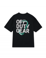 HALO Graphic Boxy T-Shirt - Black/Silver