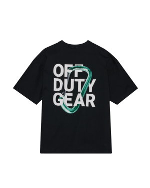 HALO Graphic Boxy T-Shirt - Black/Silver