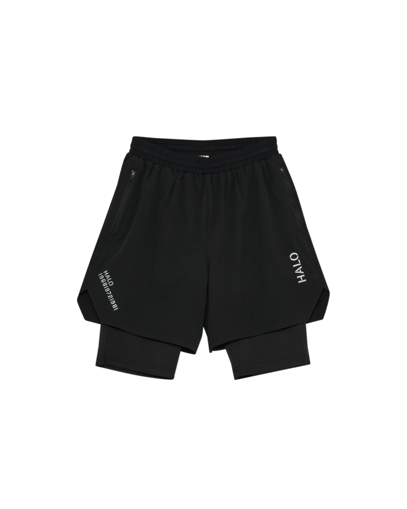 HALO 2 in 1 Shorts - Black