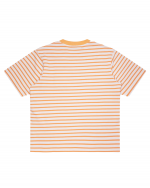 BRAMS FRUIT Varsity Striped T-shirt - Orange