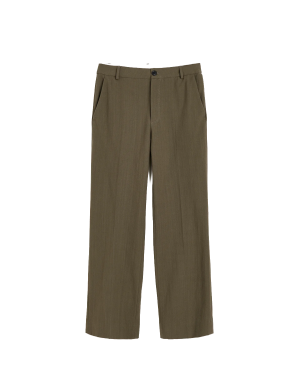 AIAYU Milo Pant Cotton - Green Wood