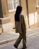 AIAYU Casual Pant - Olive Garden