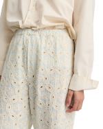 AIAYU Ava Pant Embroidery - Blue Eyes