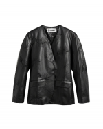 OperaSport Rue Vegan Leather Jacket - Black