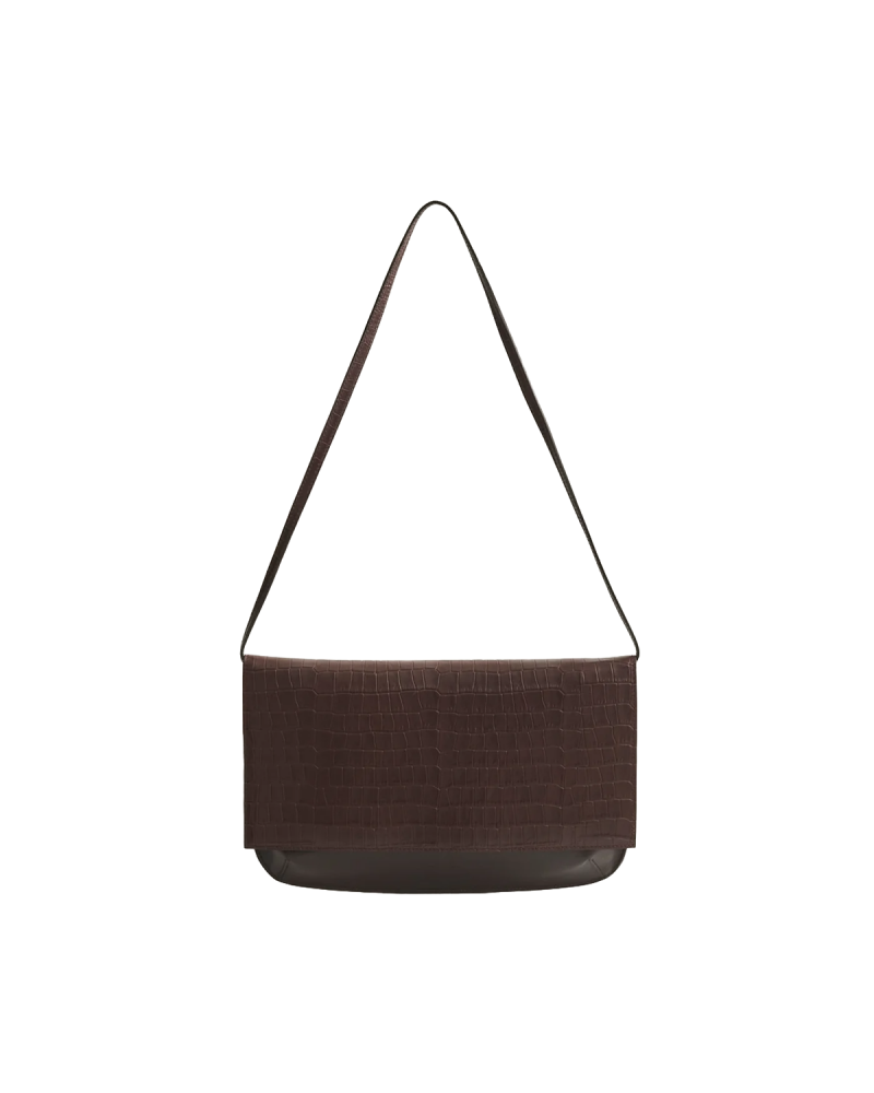 KONÉ Joele Mix Bag - Dark Brown Vitello